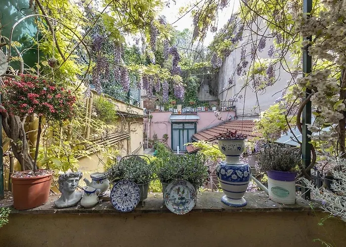 Entire Loft In Via Margutta 2br -2ba Private Steam Bath Inside The Loft דירה רומא